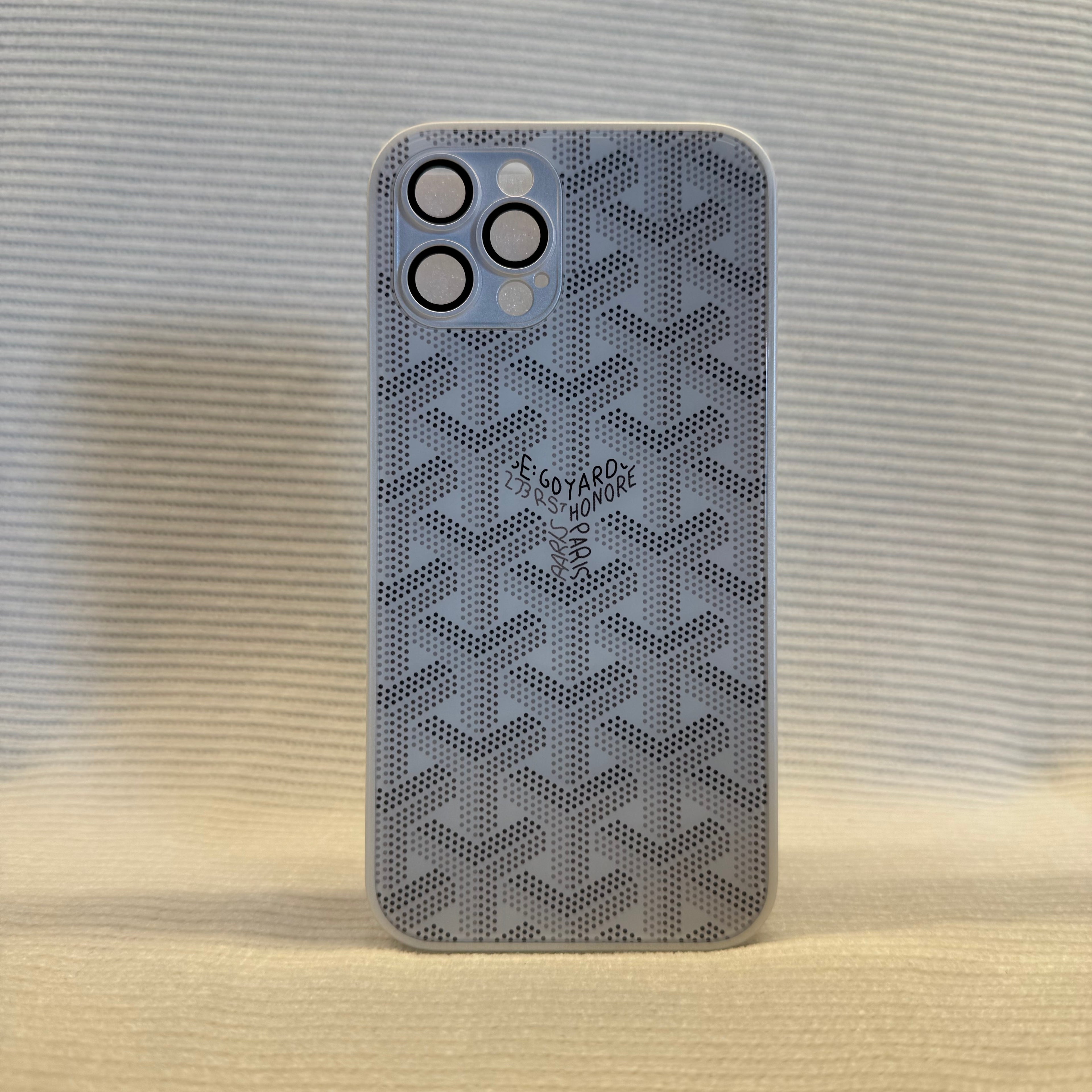 Goyard Case White Gold