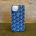 Goyard Case Blauw MagSafe