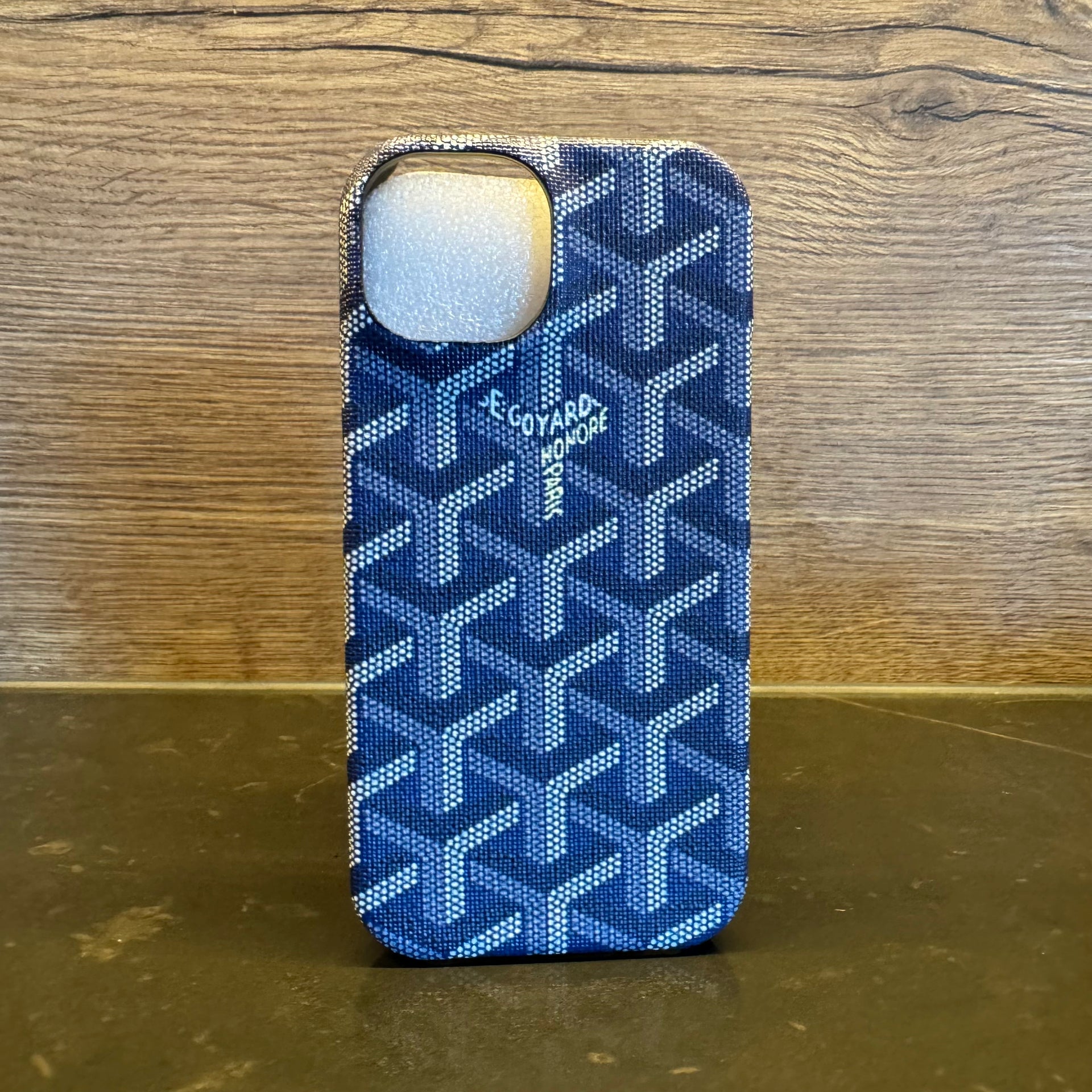 Goyard Case 3D - Blauw / iPhone 17 Pro Max