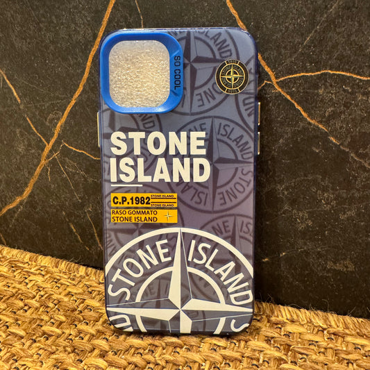 Stone Island Etui Blau
