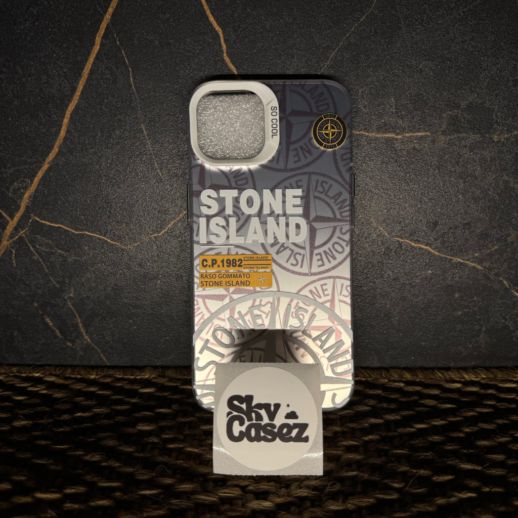 Stone Island Etui Weiß