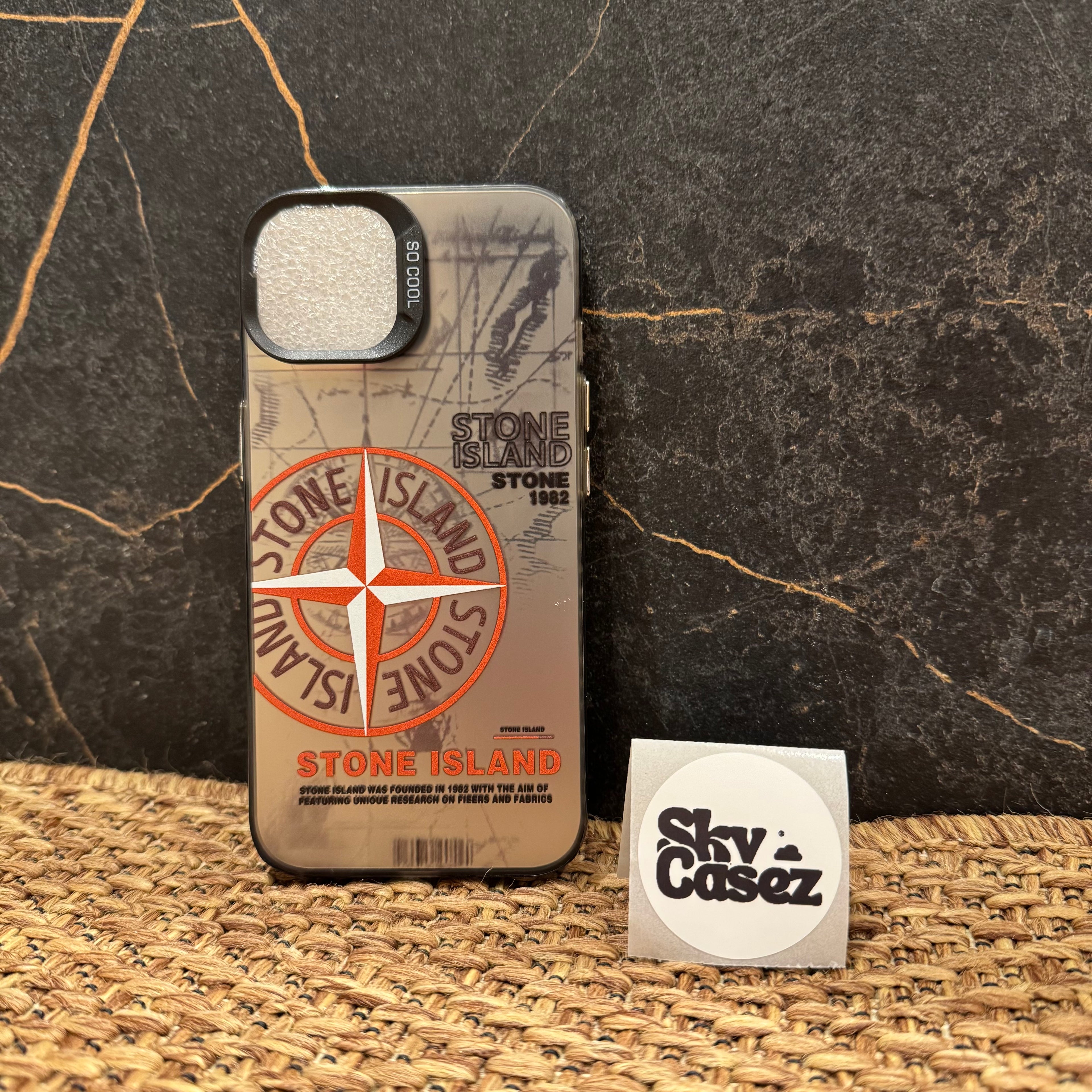 Stone Island Etui Lila
