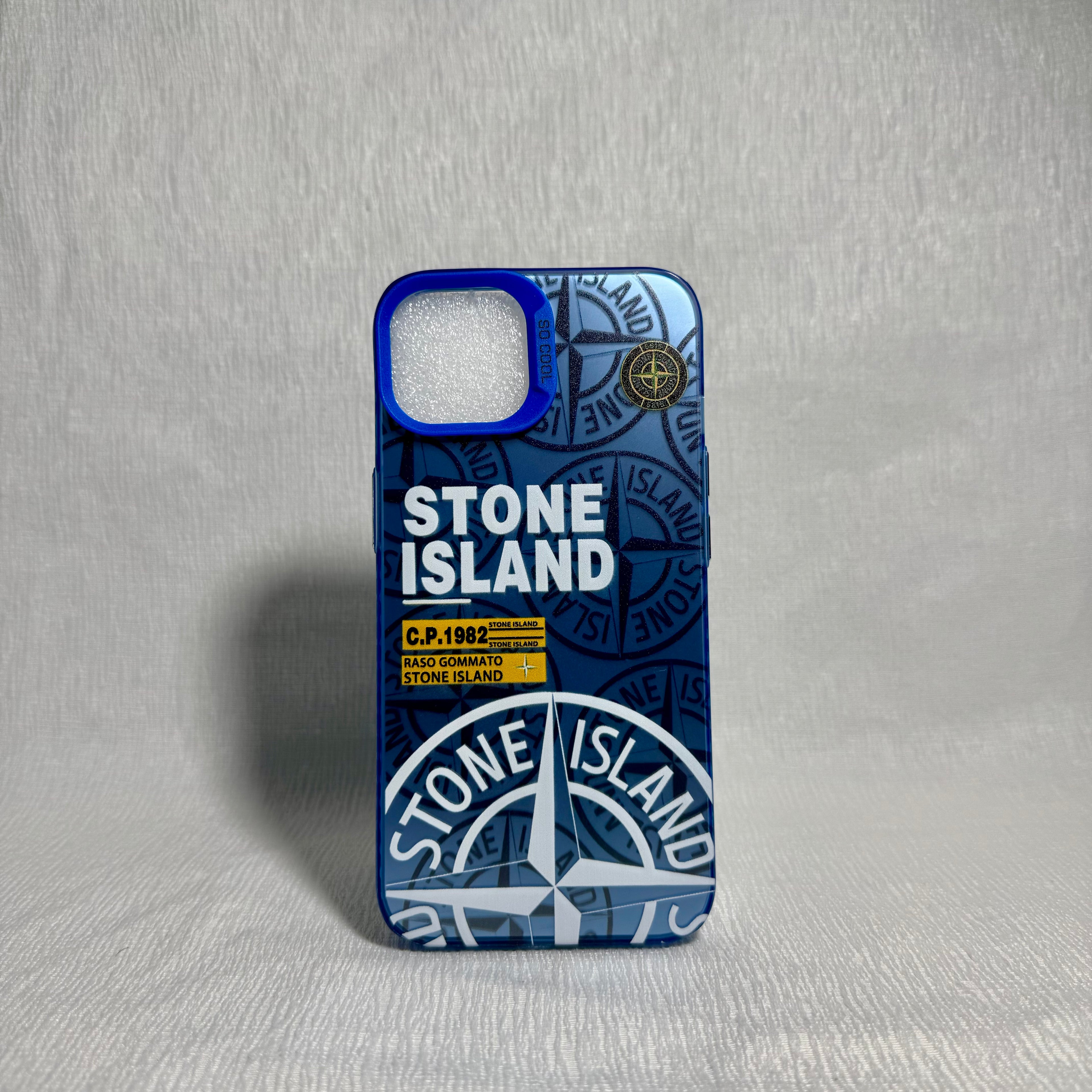 Stone Island Etui Blau