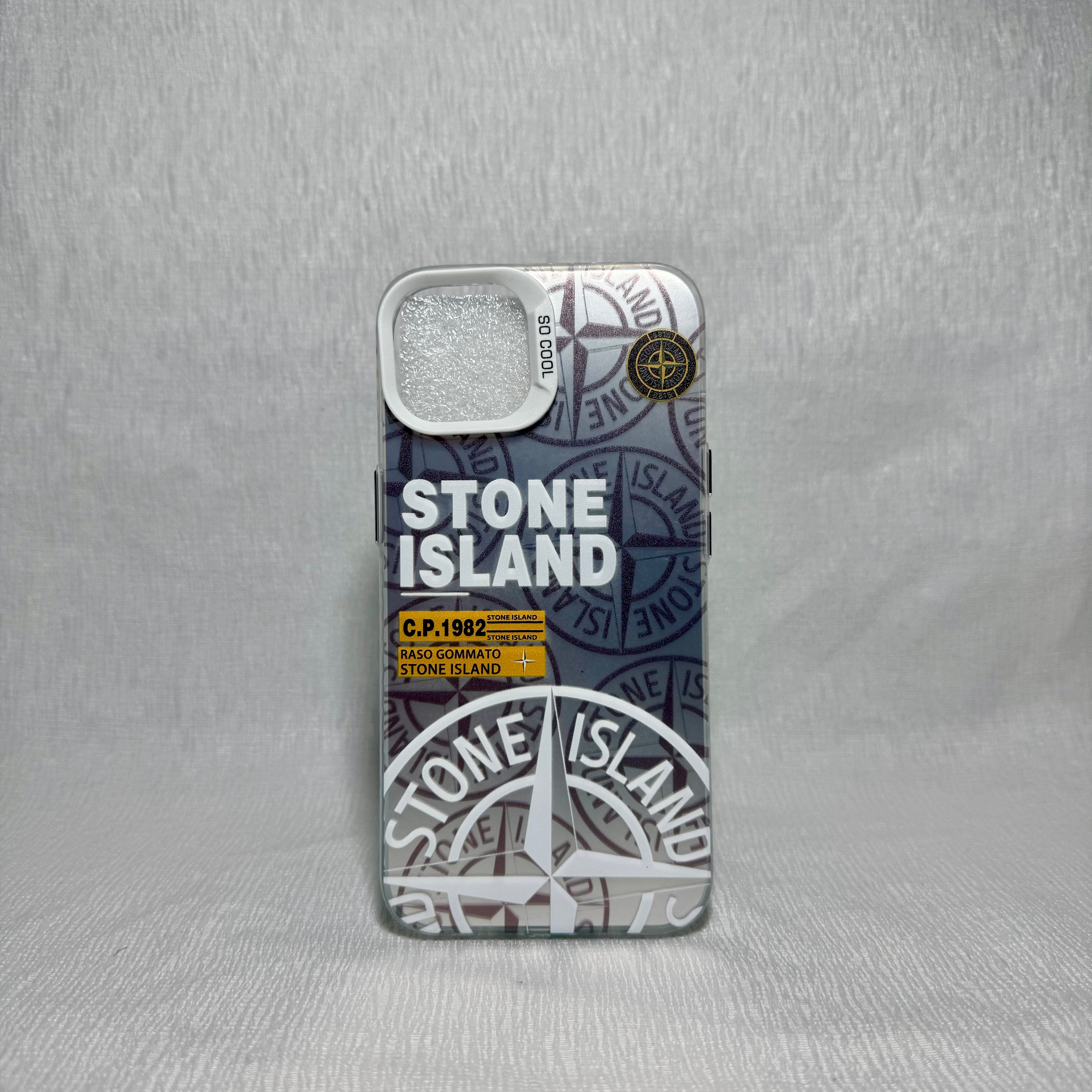 Stone Island Etui Weiß