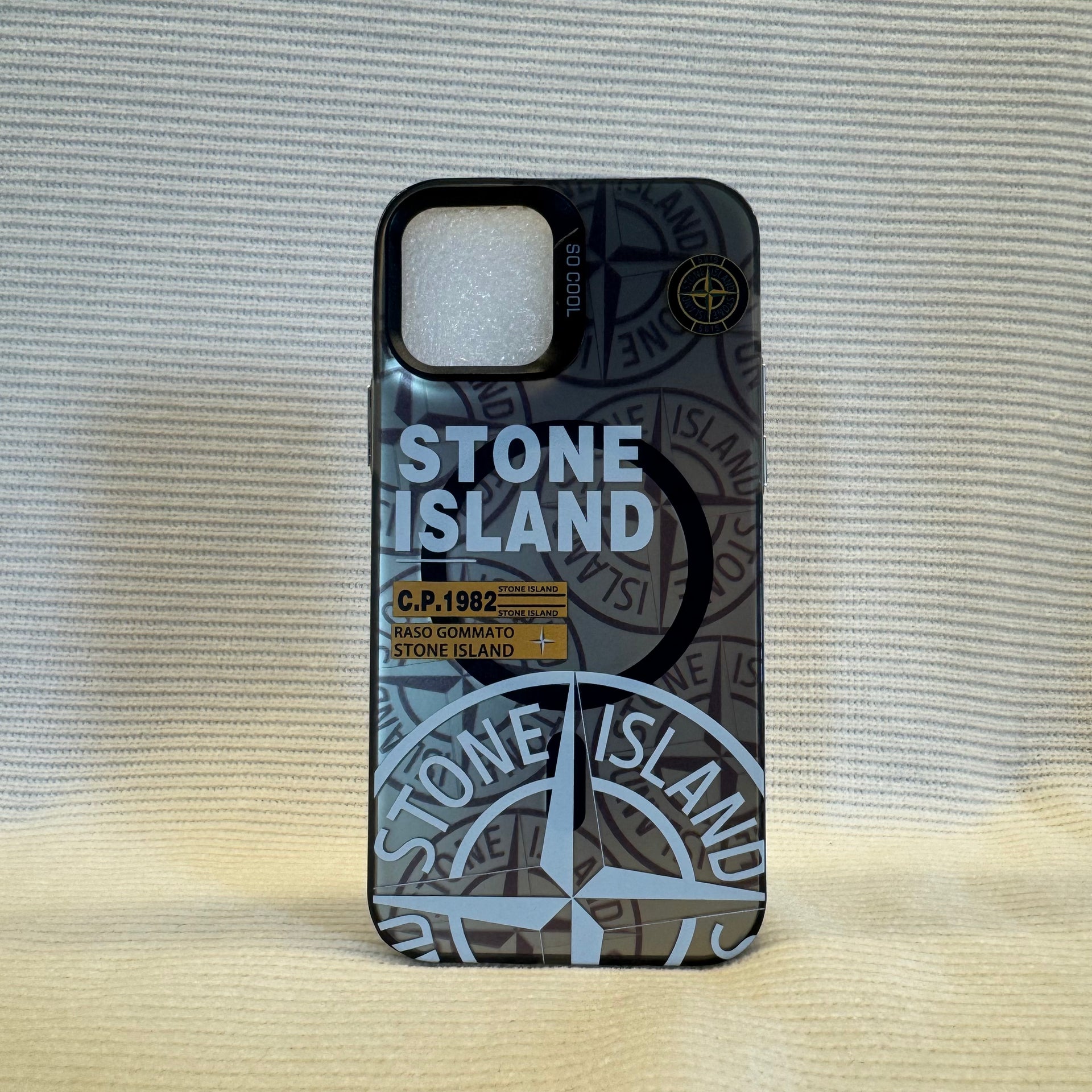 Stone Island Case Black – SkyCasez