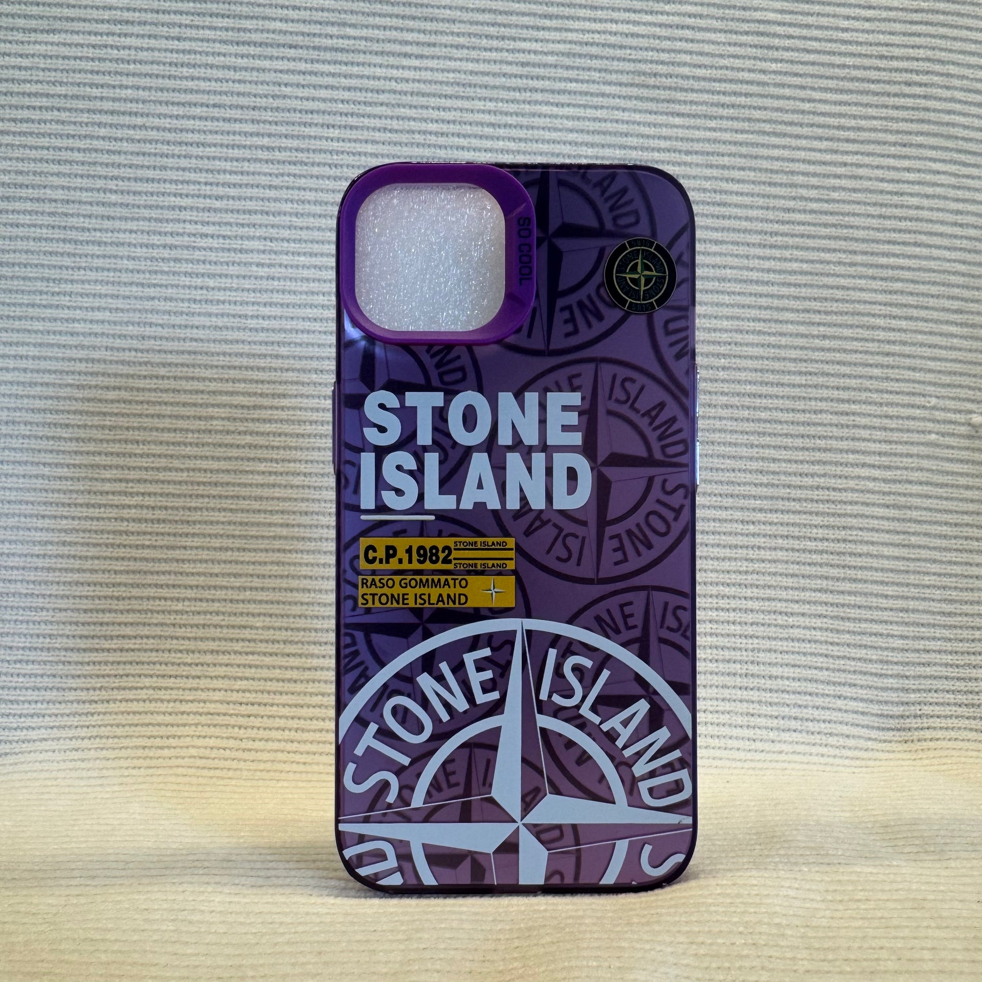 Stone Island Case Paars – SkyCasez