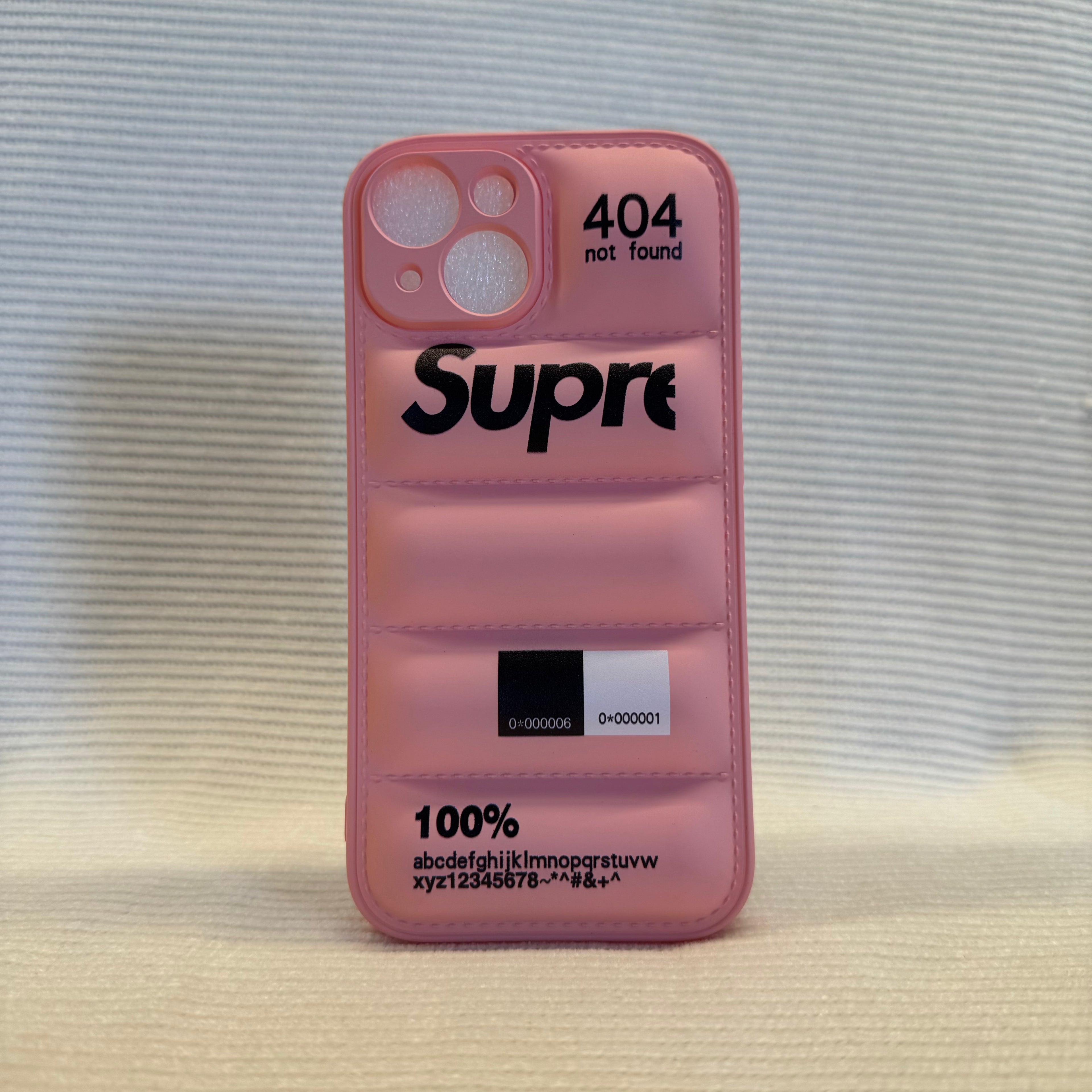 Supreme Puffed Case Rosa