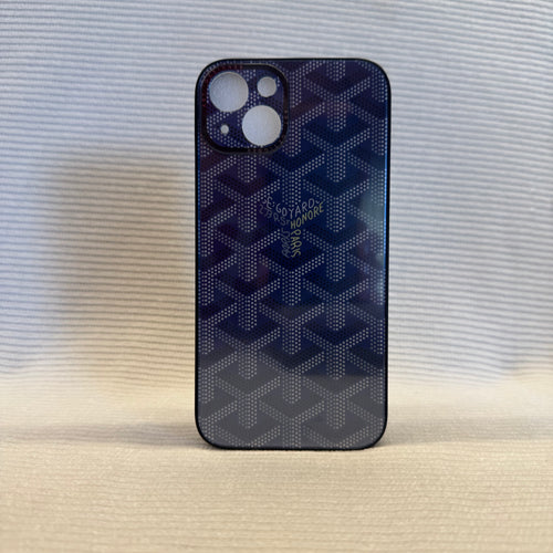Goyard Case Blauw