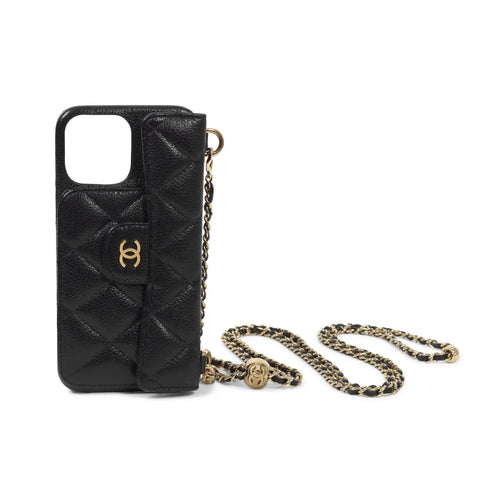 Luxe Lederen Hoesje met koord